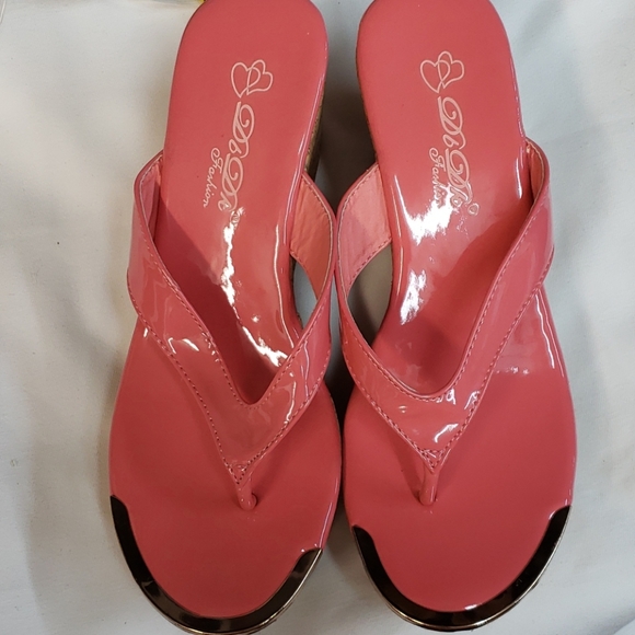 Db Dk Fashion pink platform sandals size 7 - Picture 4 of 8